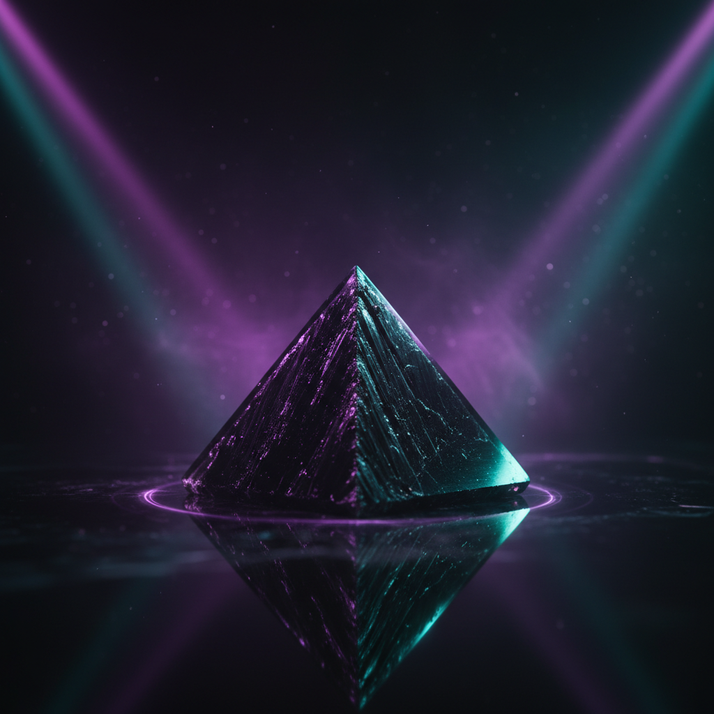 Black Tourmaline Pyramid