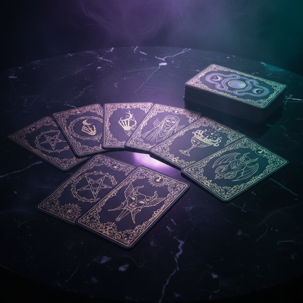 Dark Gothic Tarot Card Deck