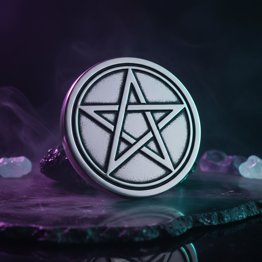 Pentacle Altar Tile