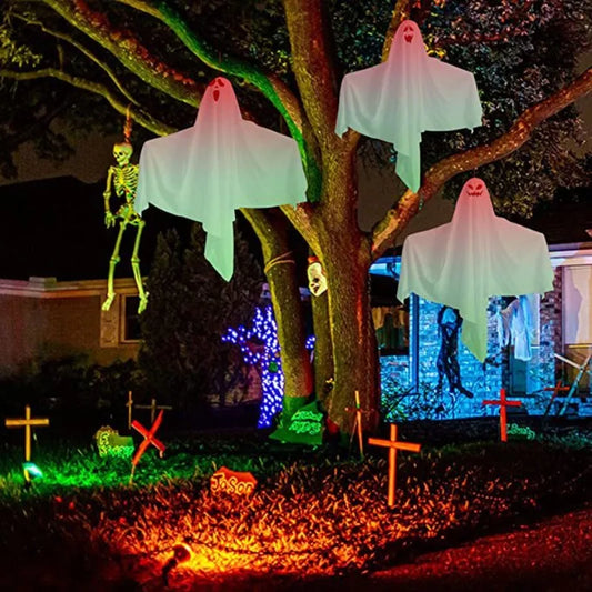 Scary LED Hanging Ghost Decorations