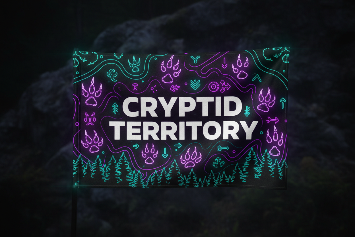 Cryptid Hunter Flag