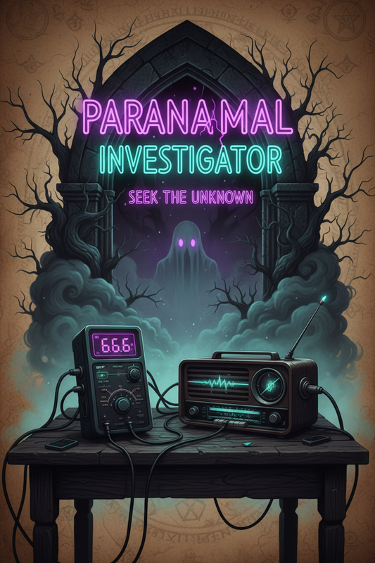 Paranormal Investigator Poster