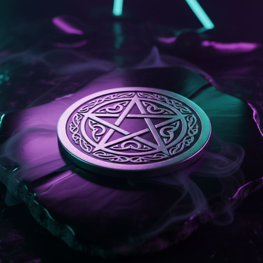 Pentacle Altar Tile