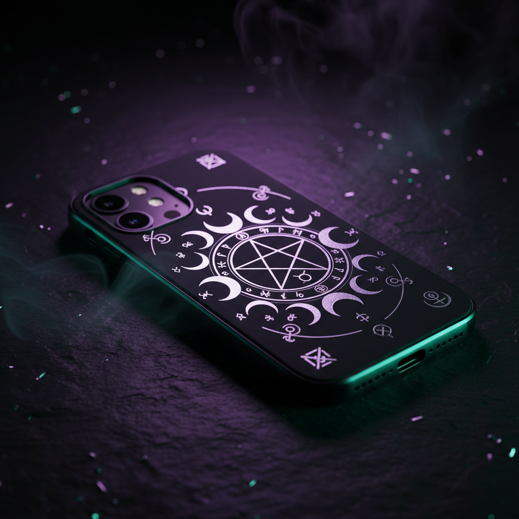 Pentagram Occult iPhone Case
